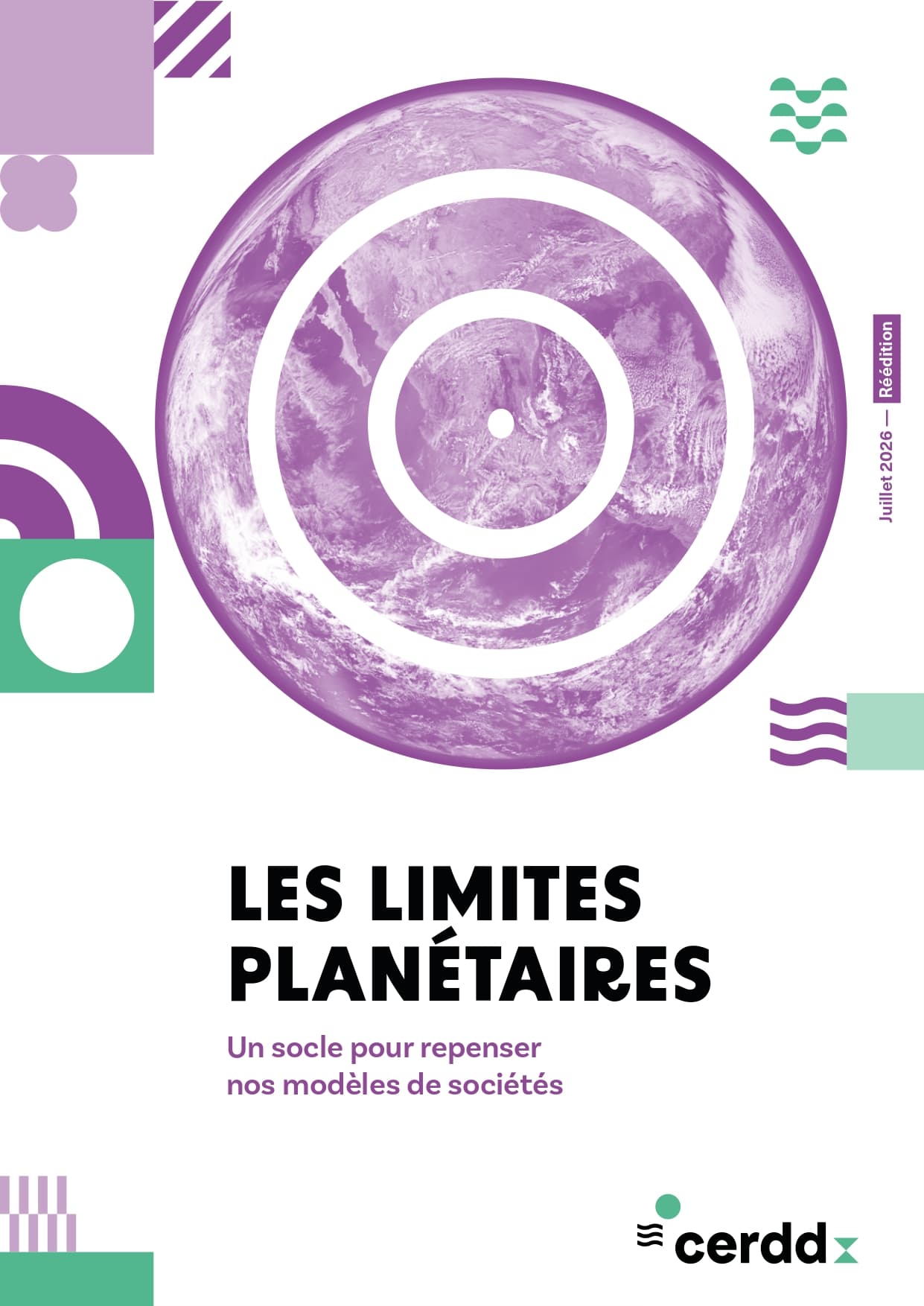 couv Limites planétaires - réédition 2026 - Cerdd